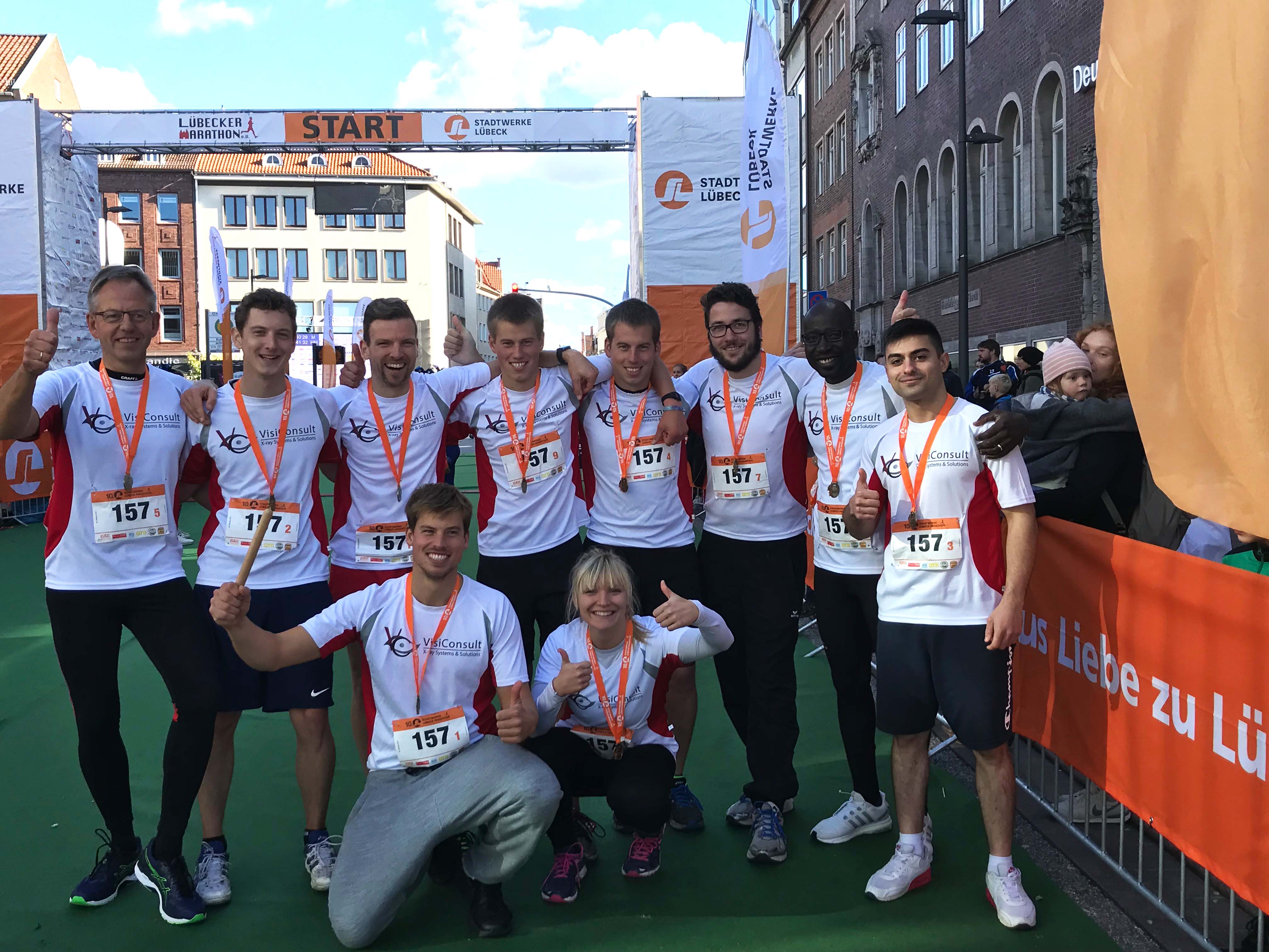 VisiConsult macht 18. Platz beim Stadtwerke Staffelmarathon